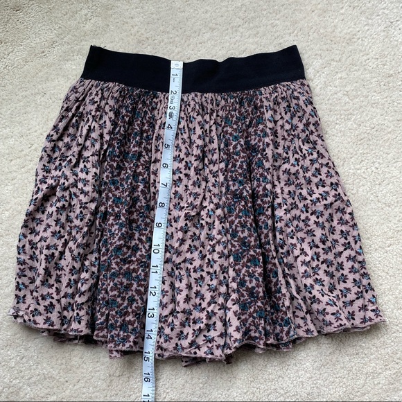 Free People Floral Mini Skirt XS - Picture 7 of 8